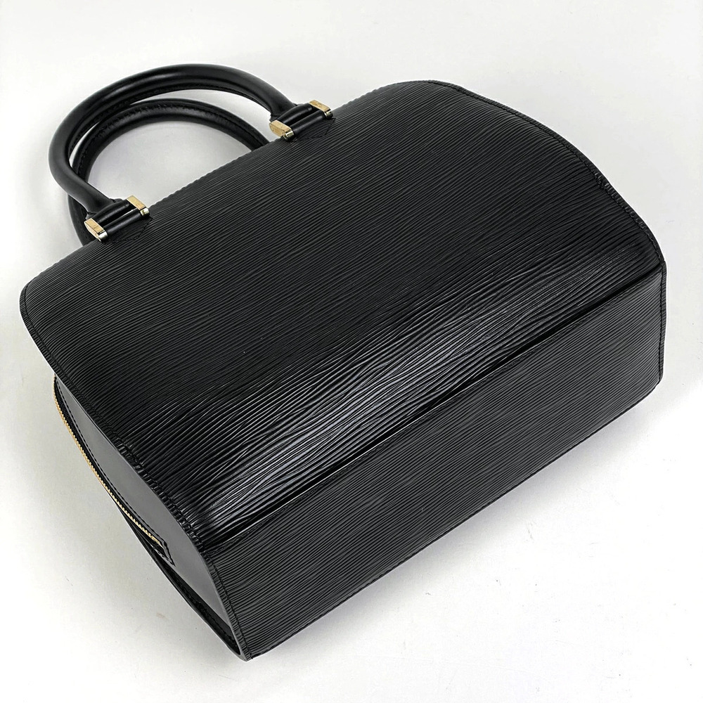 Louis Vuitton Epi Pont Leather Black Neuf Handbag Noir Black